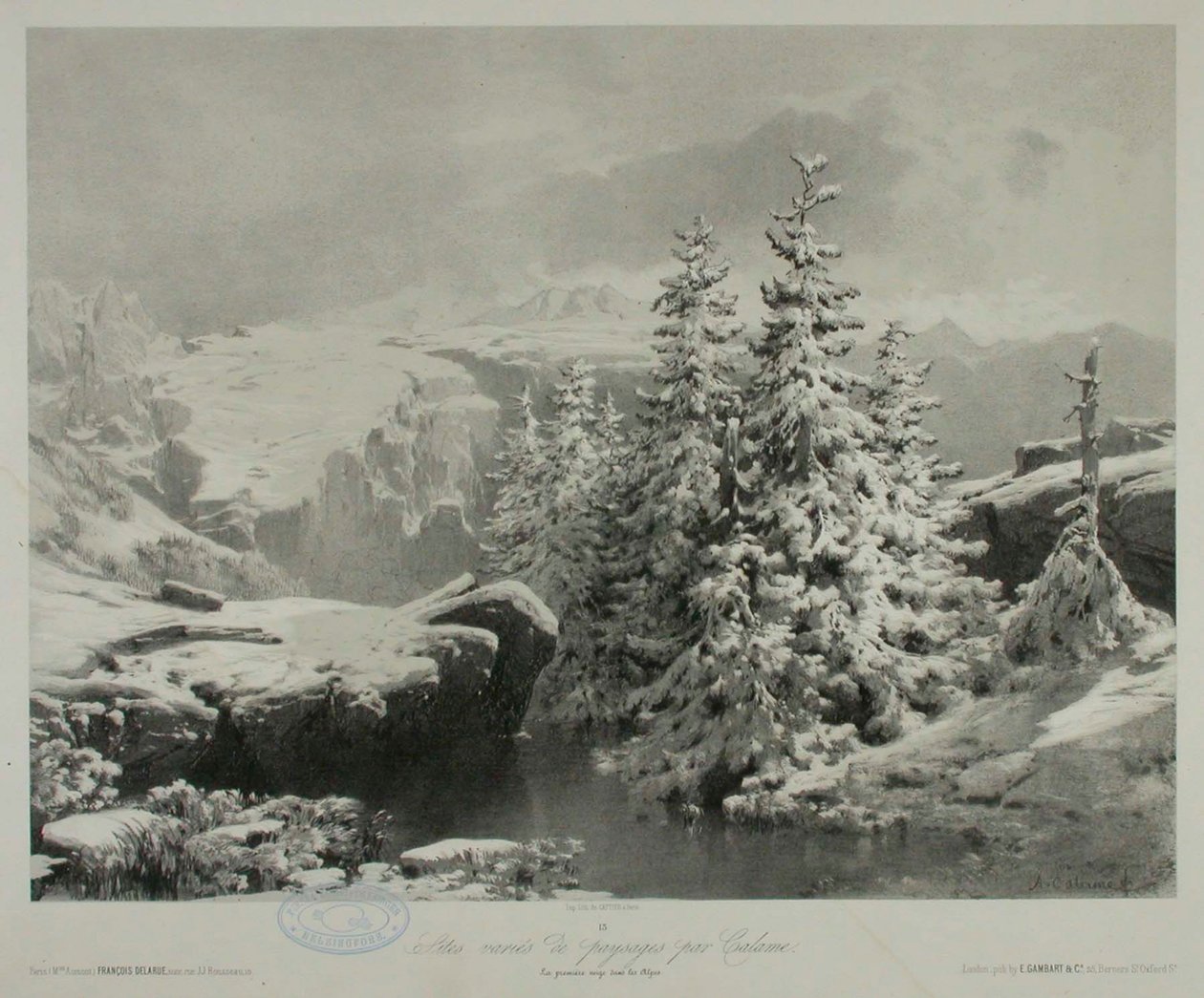 Uden titel af Alexandre Calame