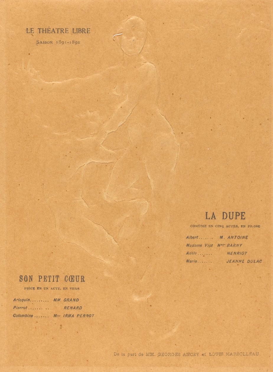 Dupeen; Hendes lille hjerte af Alexandre Charpentier
