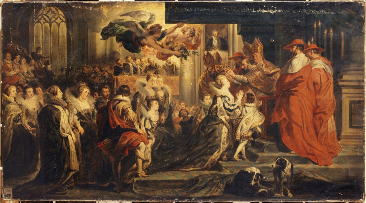 Marie de Medicis kroning, 13. maj af Alexandre Colin
