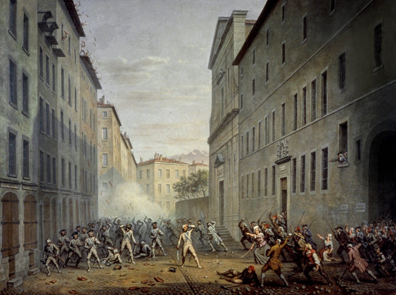 Flisernes dag i Grenoble den 7. juni af Alexandre Debelle