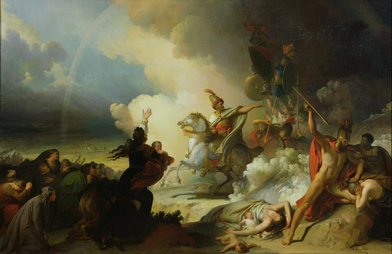 Saladin I (1138-93) i Jerusalem, ca. 1830-50 af Alexandre Evariste Fragonard