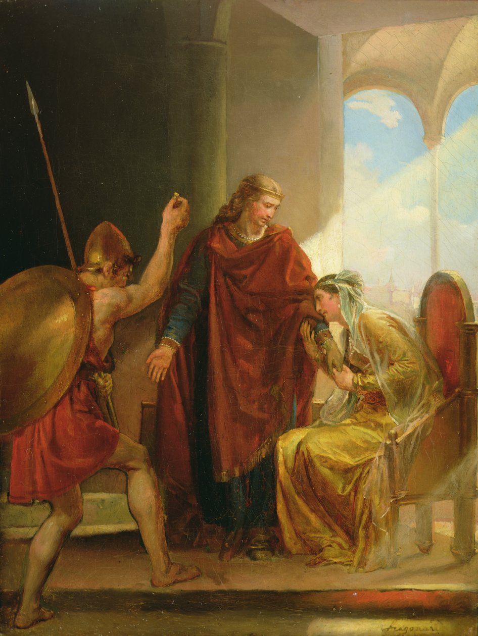Genkaldelsen af Childeric af Alexandre Evariste Fragonard