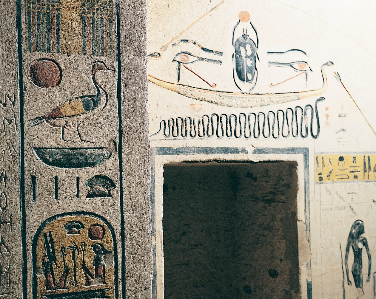 Egypten, det gamle Theben, Luxor, Kongernes Dal, Ramses IX