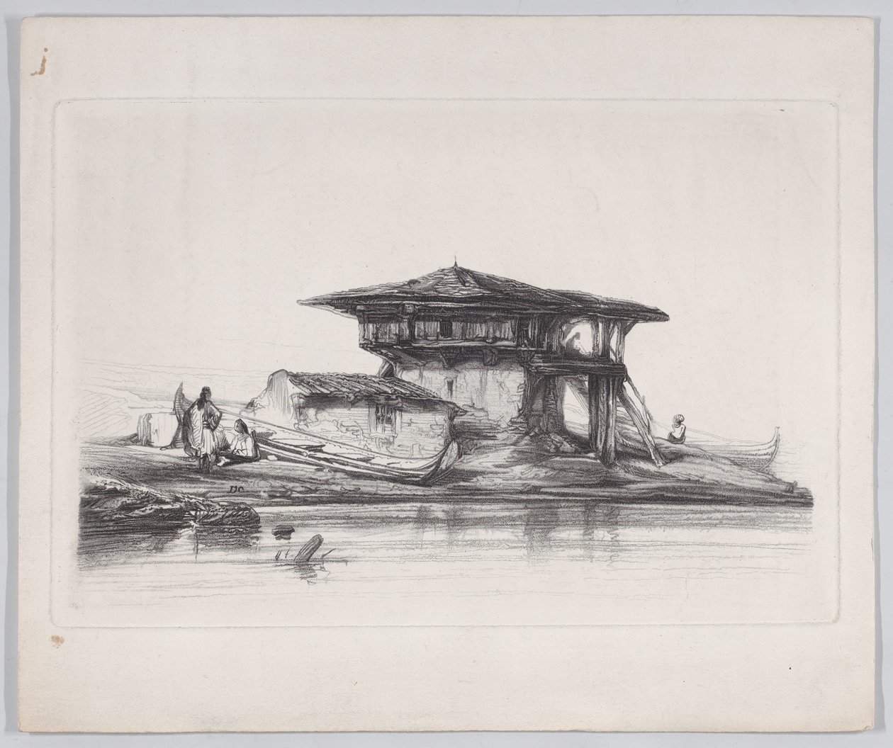 Et hus i Smyrna, 1839. af Alexandre Gabriel Decamps