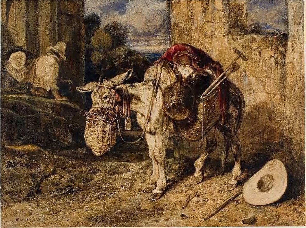 Æsel af Alexandre Gabriel Decamps