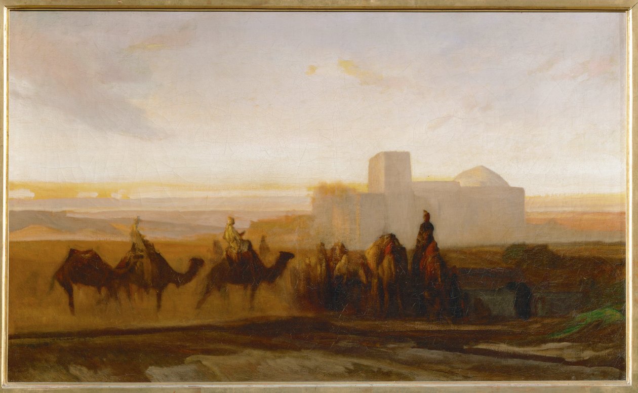 La caravane - campingvognen ... af Alexandre Gabriel Decamps