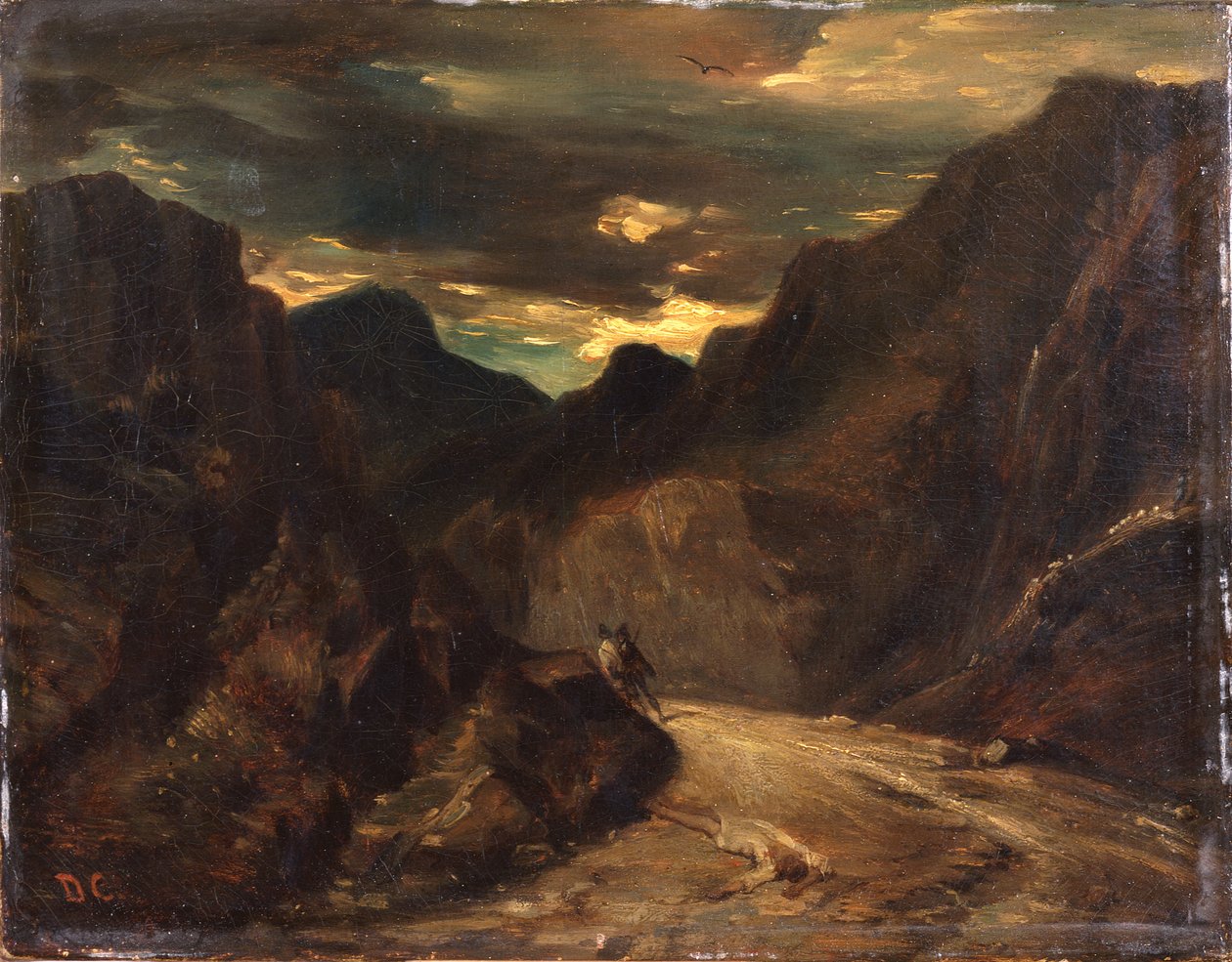 Passing By on the Other Side, efter 1839 (olie på lærred) af Alexandre Gabriel Decamps