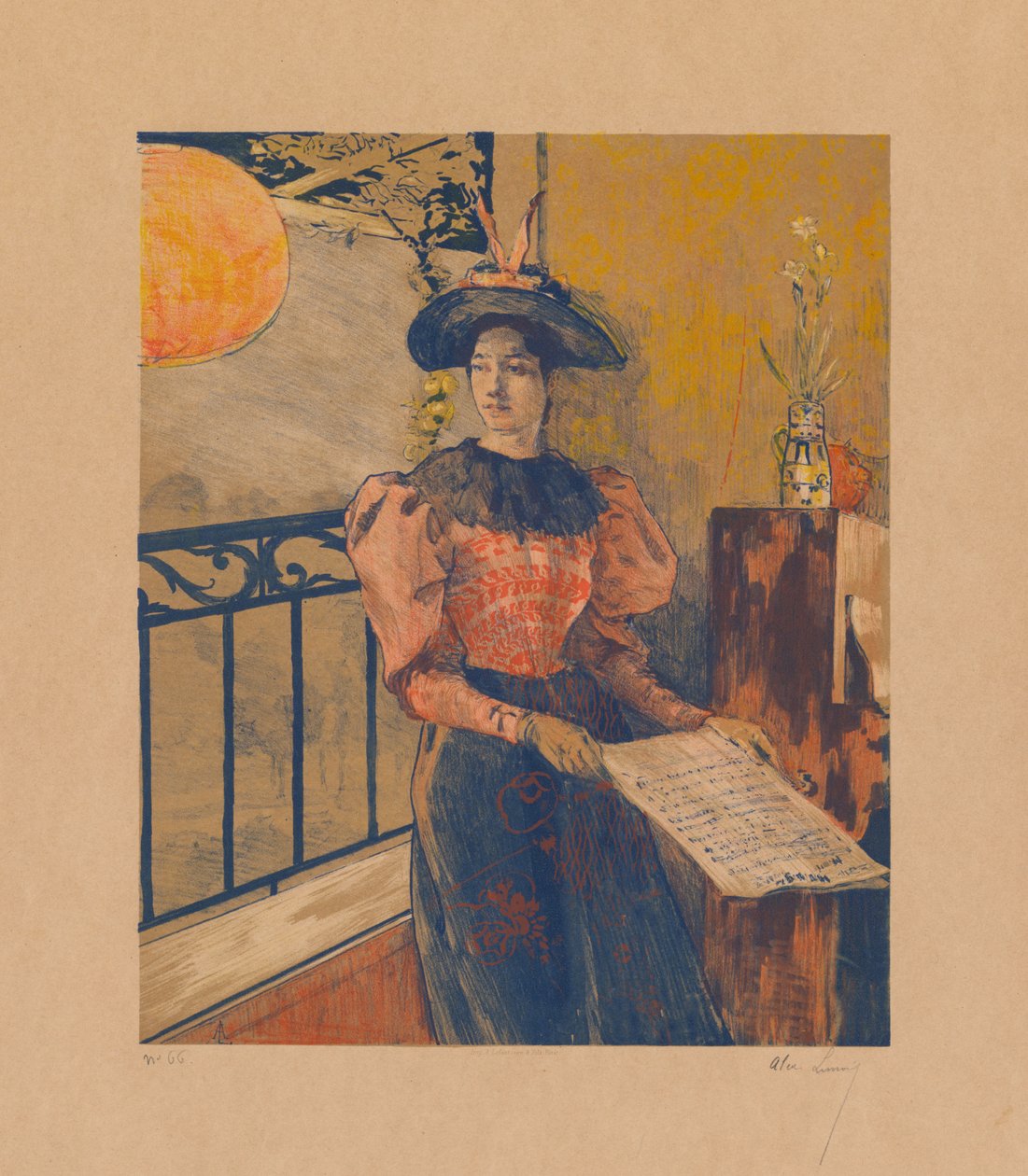 LIllumination, 1893. af Alexandre Lunois