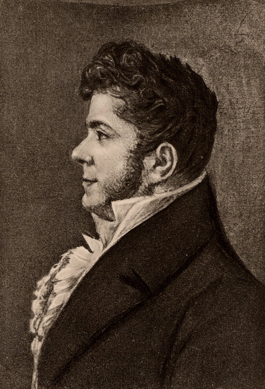 Stendhal, pseudonym for Henri Marie Beyle (1783-1842), fransk romanforfatter af Alexandre Marie Longuet