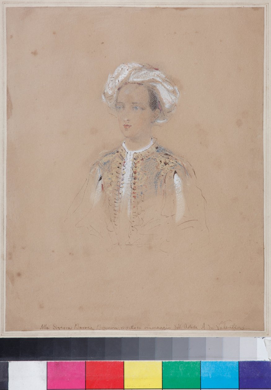 Storhertug Nicholas Nikolaevich af Rusland - Portræt af storhertug Michael Nikolaevich af Rusland (1832-1909) af Valentini, Alexandre de (1787-1887) af Alexandre de Valentini
