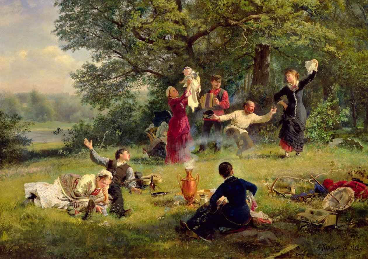 Søndag 1884 af Alexei Korsuchin