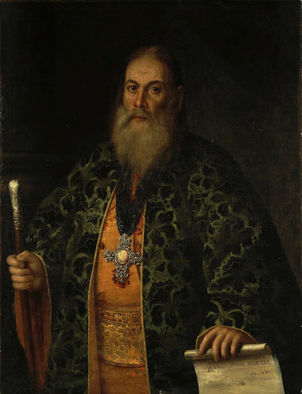 Portræt af Fjodor Dubyansky, 1761 af Alexei Petrovich Antropov