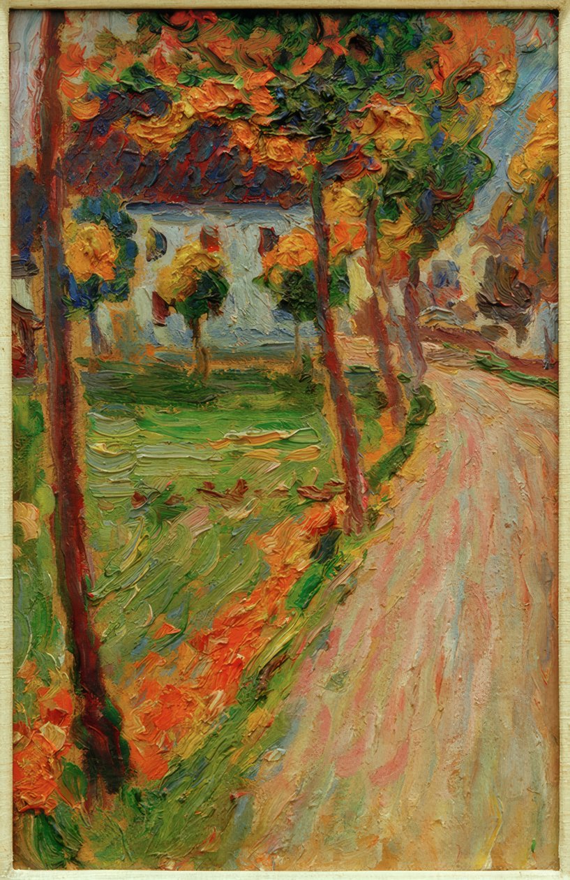 A. v. Jawlensky, Landstraße af Alexej von Jawlensky