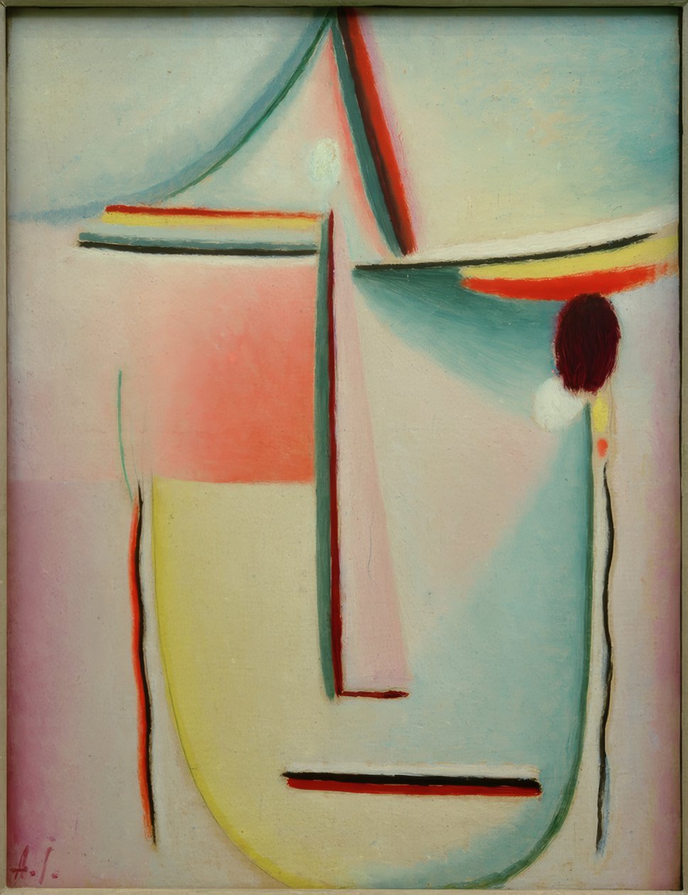 Abstrakt hoved: skæbnen af Alexej von Jawlensky