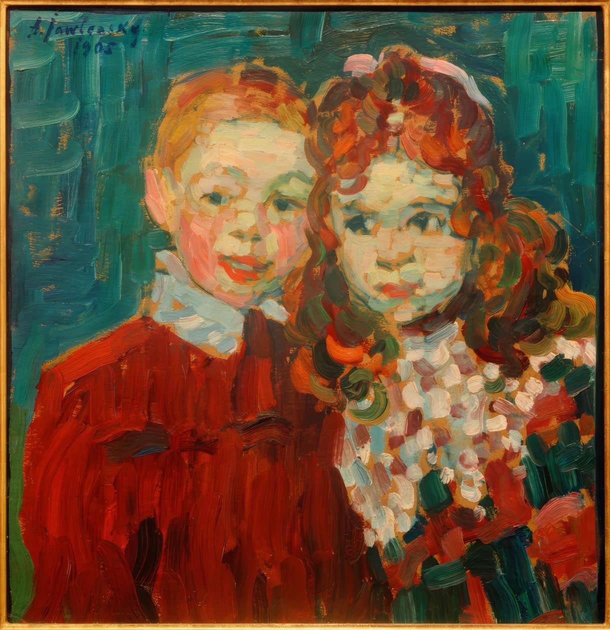 André og Katja af Alexej von Jawlensky