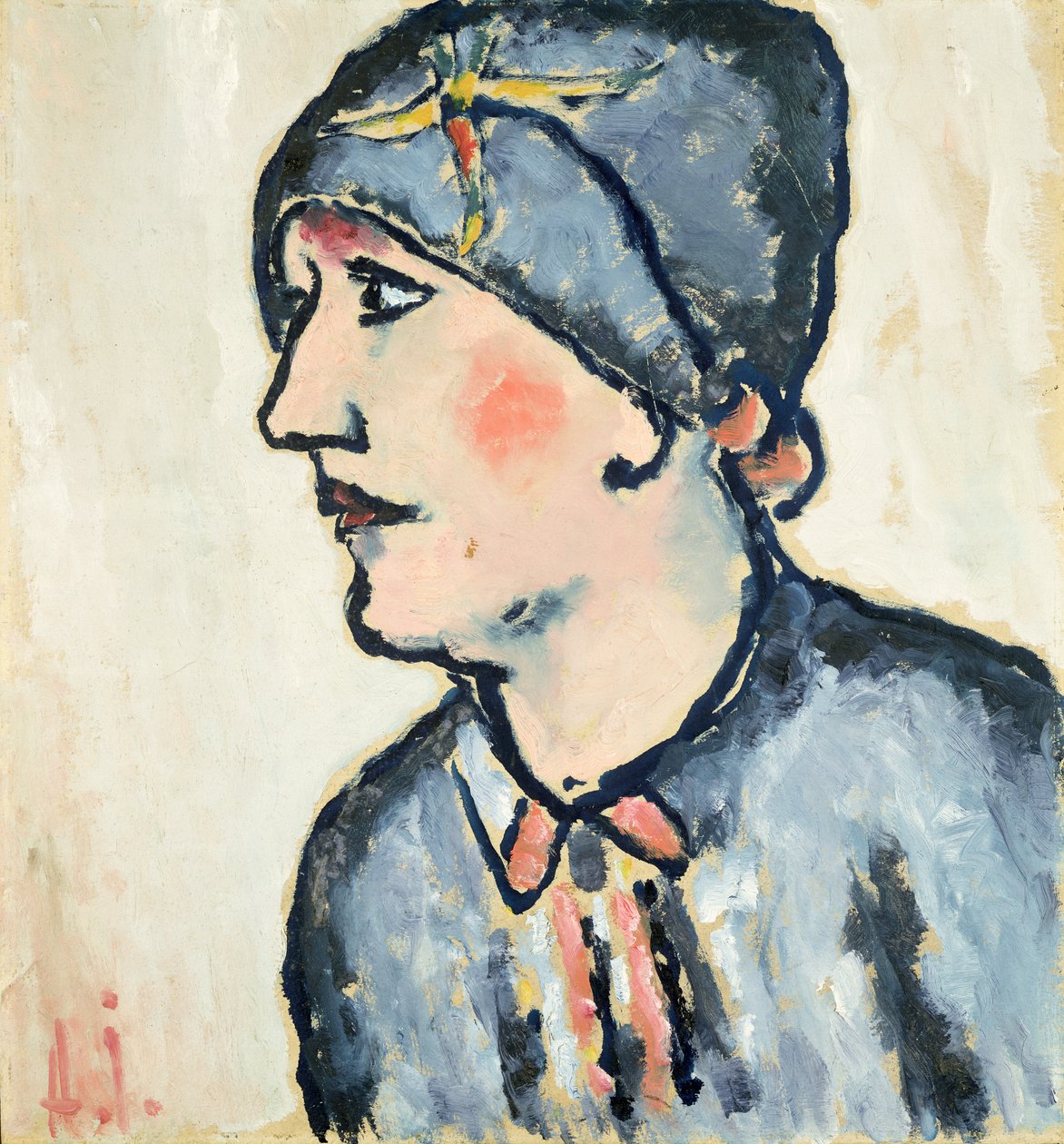 Fru Kirchhof af Alexej von Jawlensky