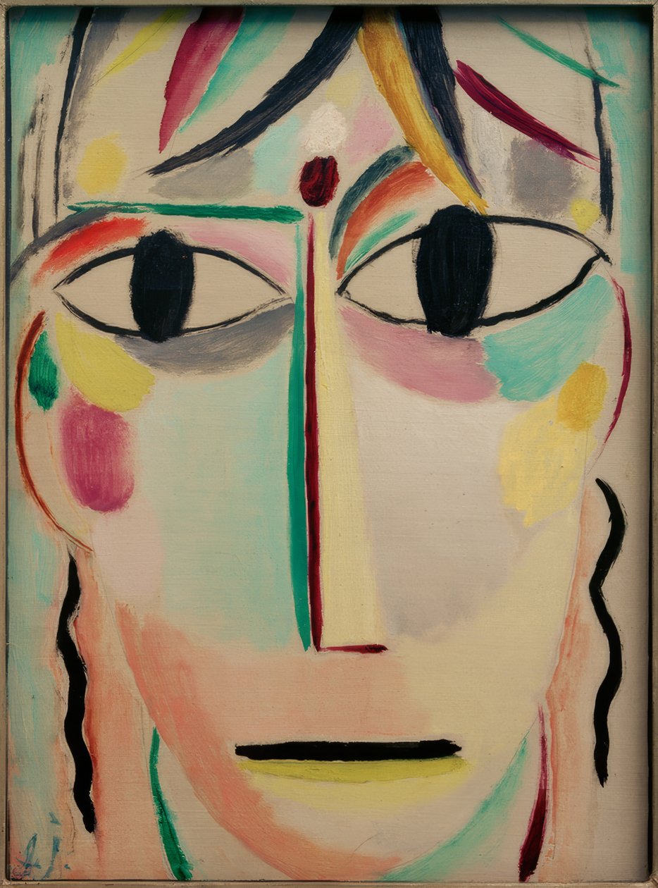 Frelserens ansigt: forventning af Alexej von Jawlensky