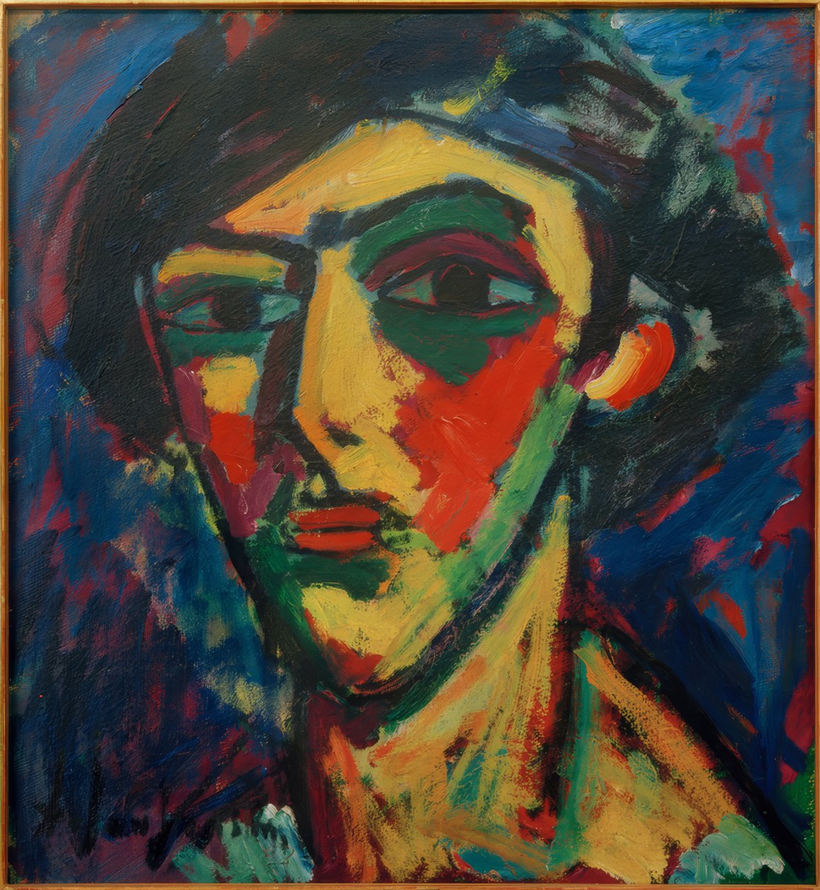 Ungdomshoved af Alexej von Jawlensky