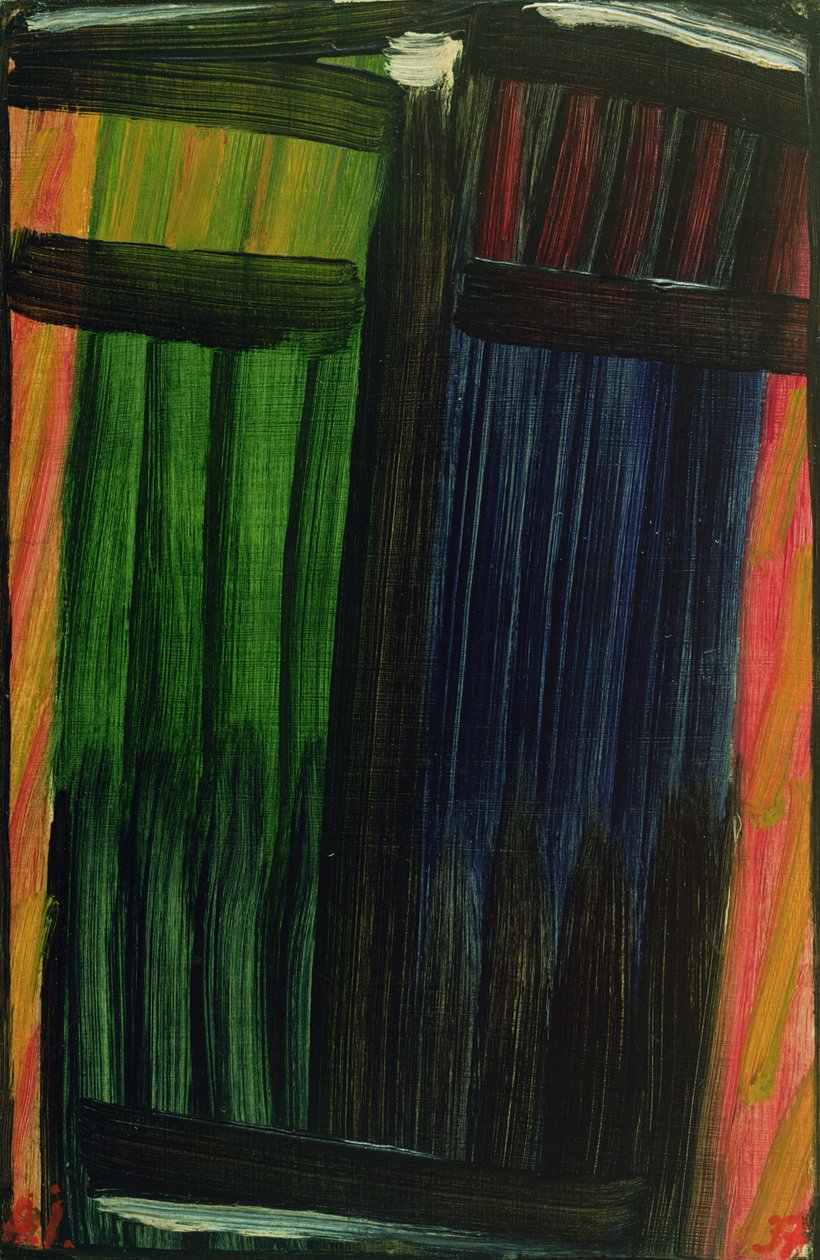 Stor meditation, 1937 af Alexej von Jawlensky