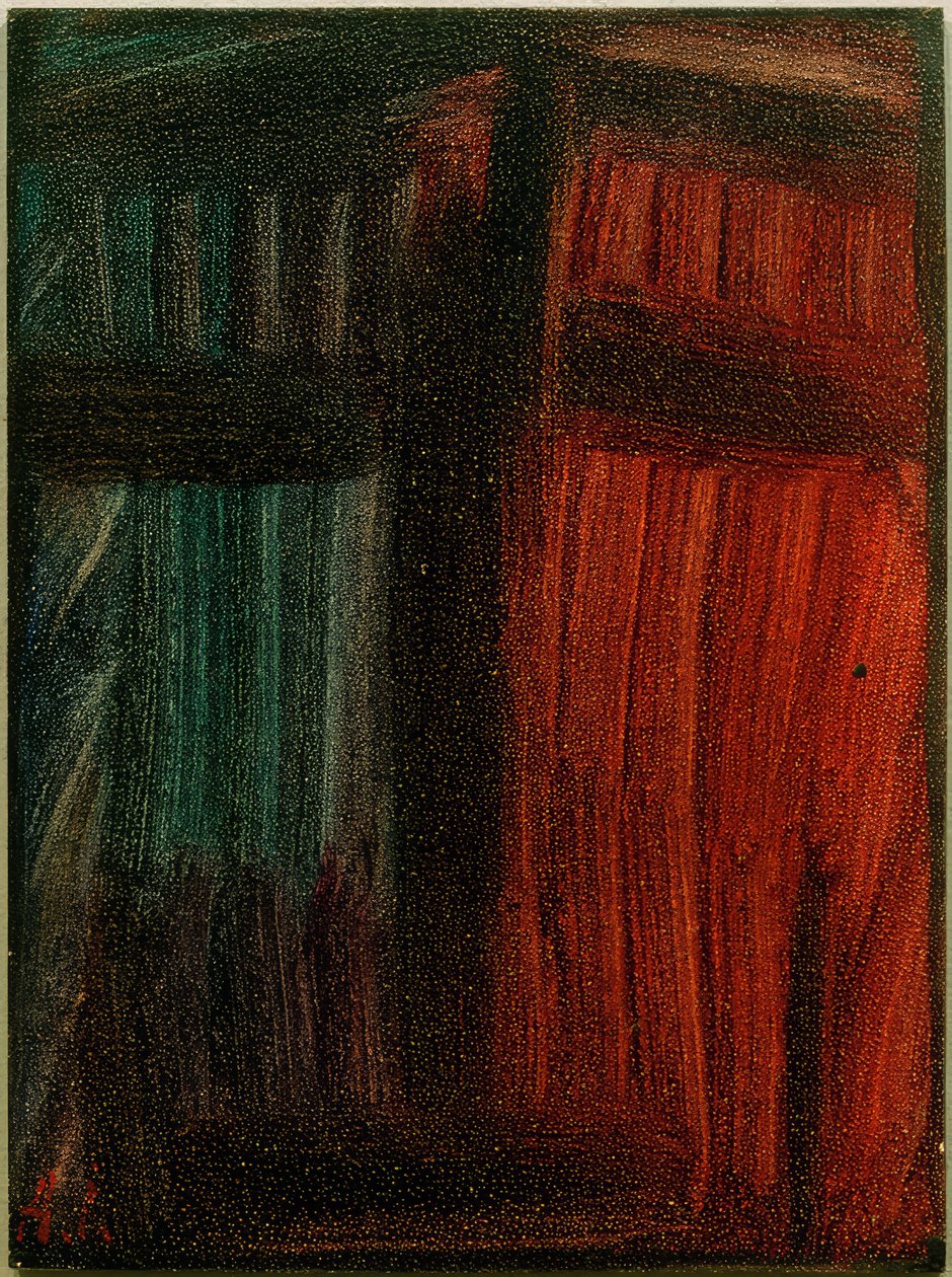 Meditation: To farver lyder af Alexej von Jawlensky