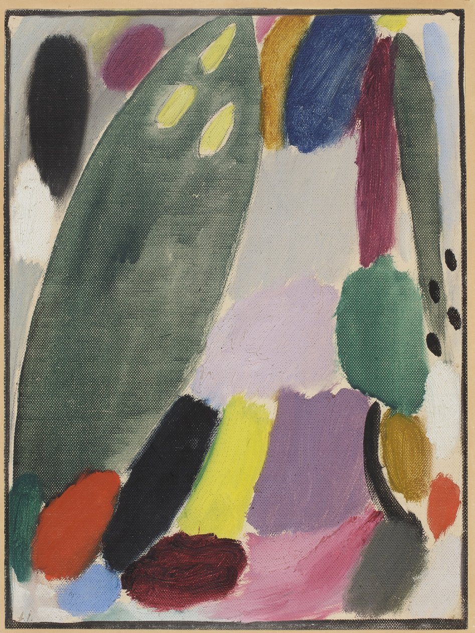 Variation: Inclination, 1919 af Alexej von Jawlensky