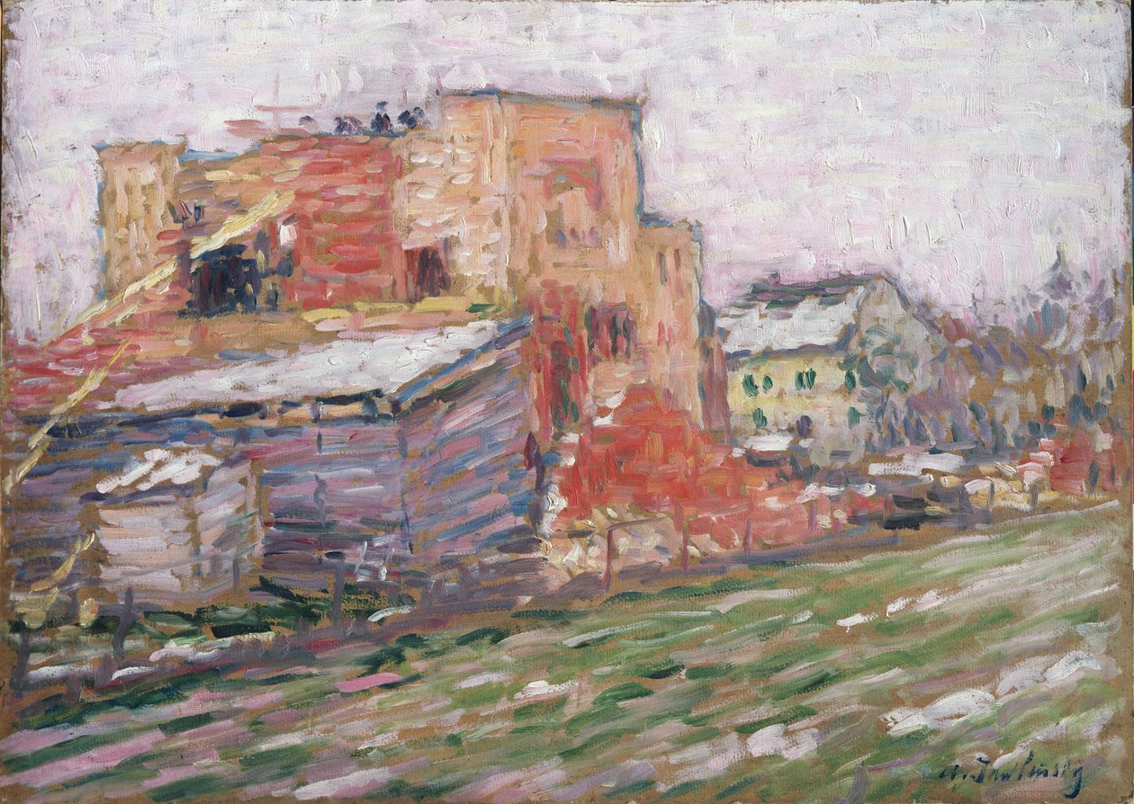 En gade, 1905 af Alexej von Jawlensky