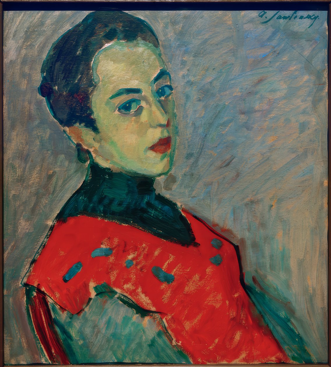 Portræt Resi af Alexej von Jawlensky