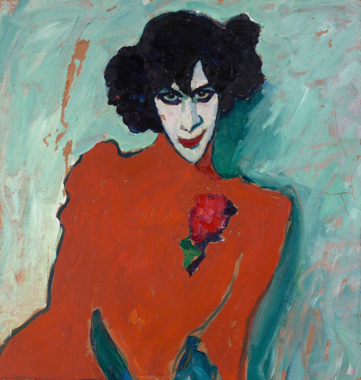 Portræt af danseren Alexander Sacharoff af Alexej von Jawlensky