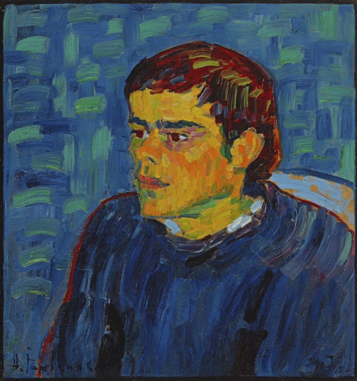 Der Bucklige af Alexej von Jawlensky