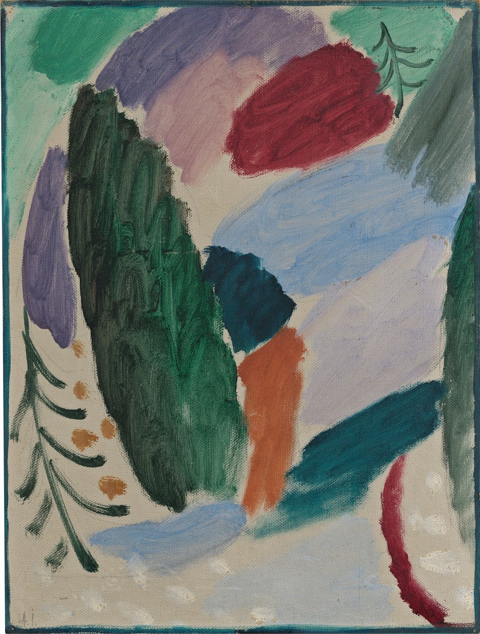 Frostdag af Alexej von Jawlensky