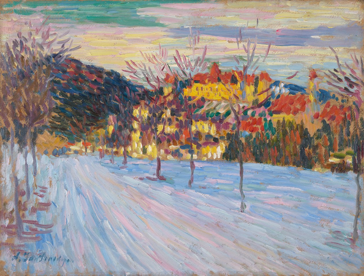 Füssen af Alexej von Jawlensky
