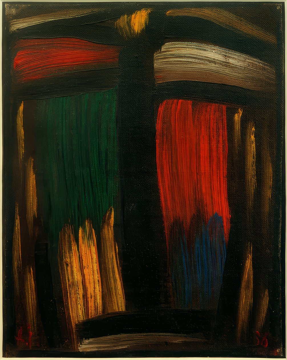 Stor meditation: gløder af Alexej von Jawlensky