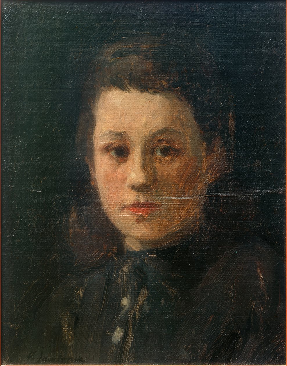 Helene, ungdomsportræt af Alexej von Jawlensky