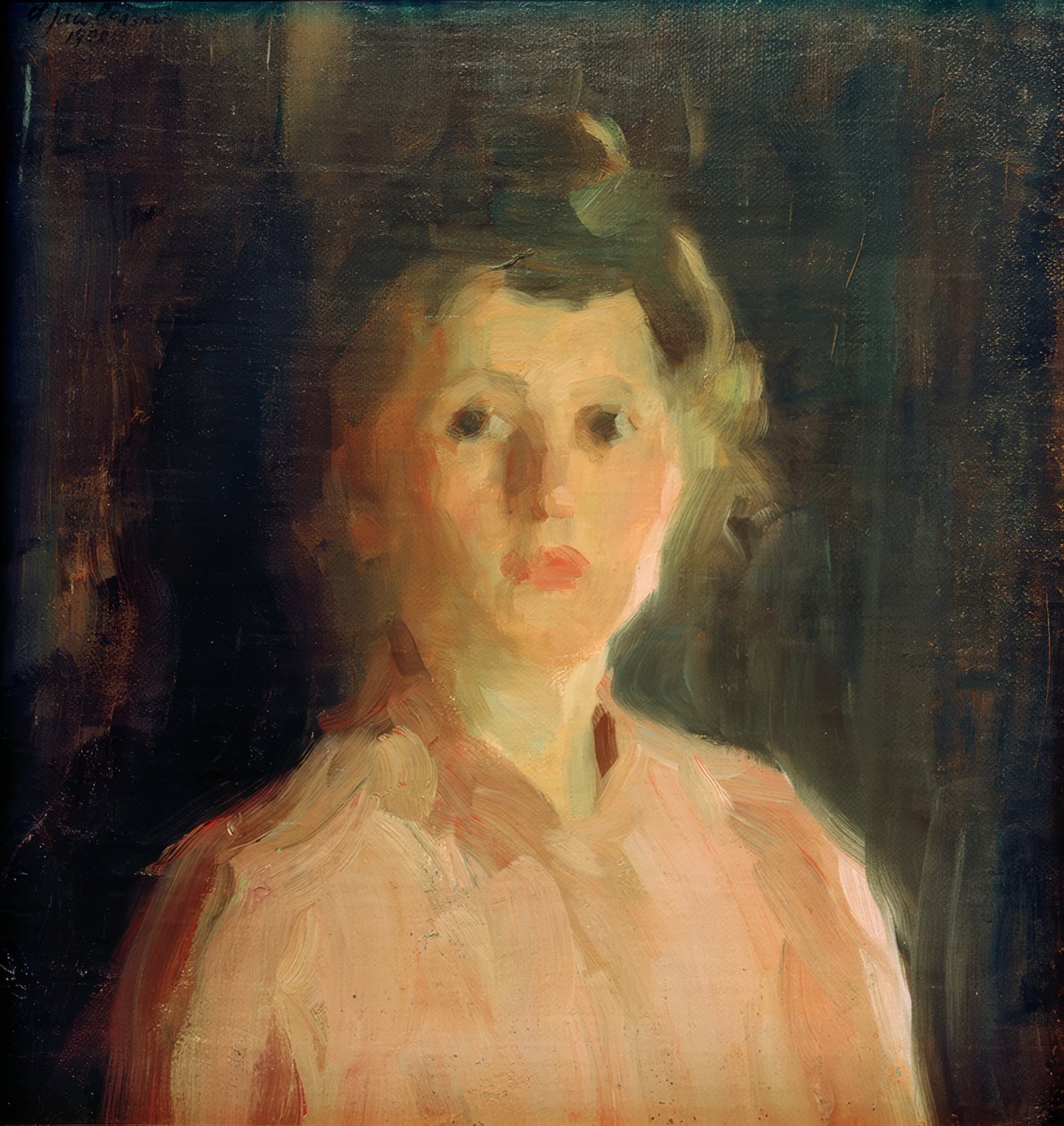 Helene på femten år af Alexej von Jawlensky