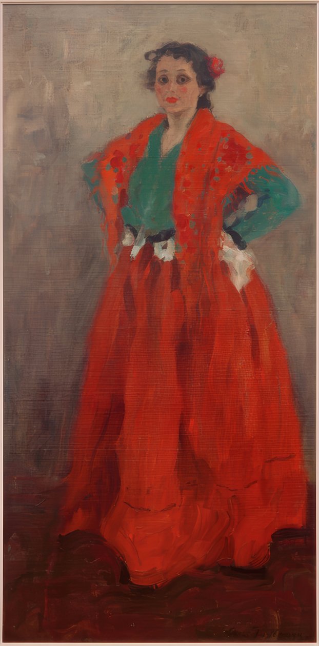 Helene i spansk kostume af Alexej von Jawlensky