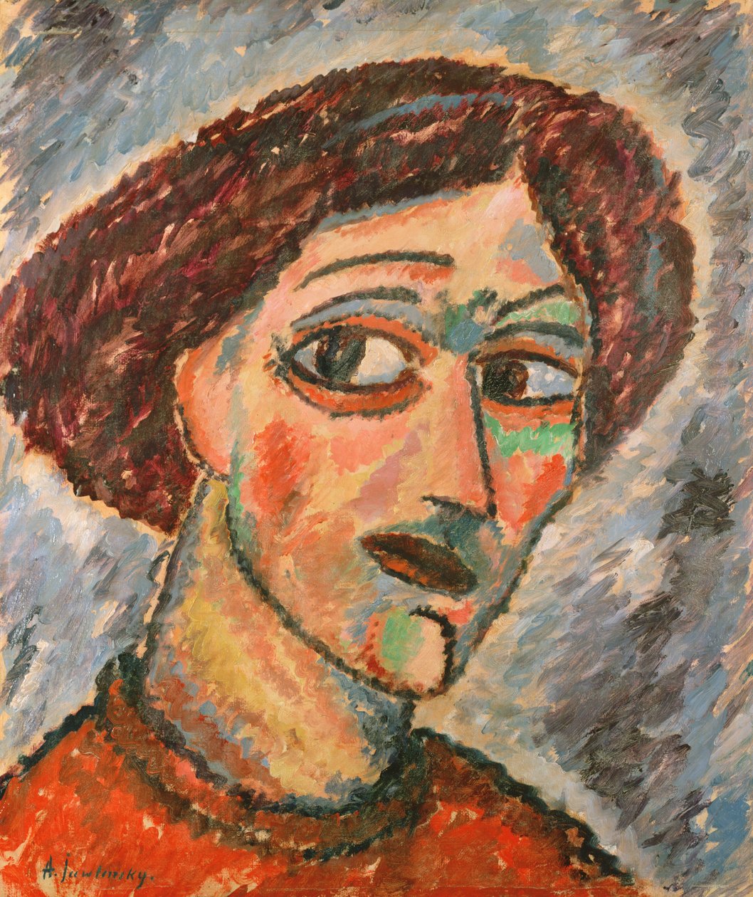 Kind Head, c.1913 af Alexej von Jawlensky