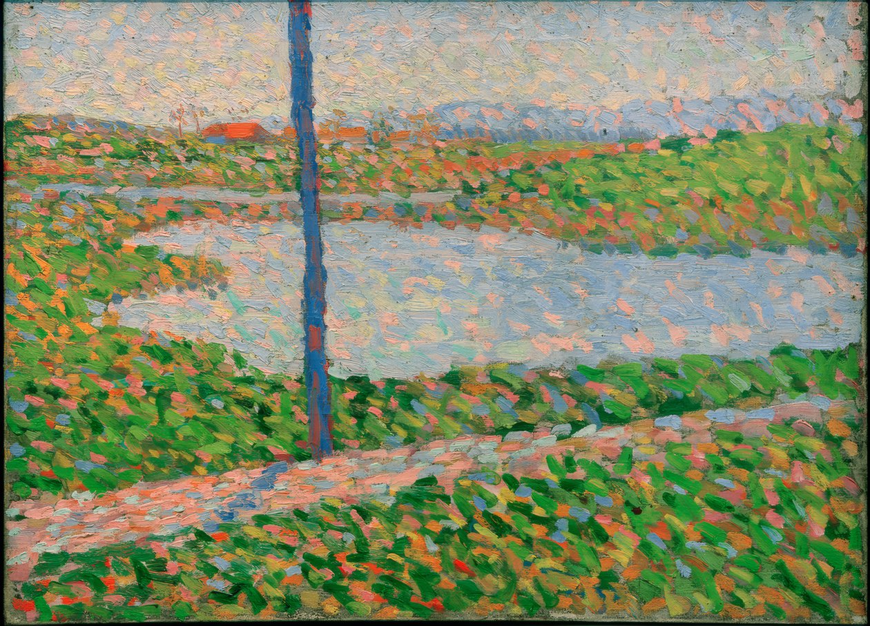 Landskab med sø af Alexej von Jawlensky
