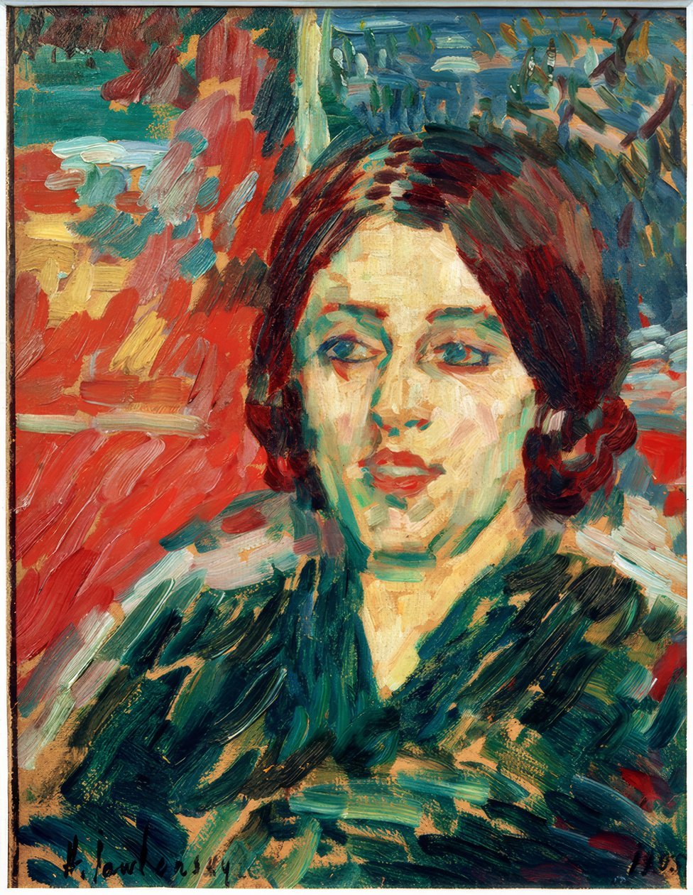 Madame Curie I af Alexej von Jawlensky