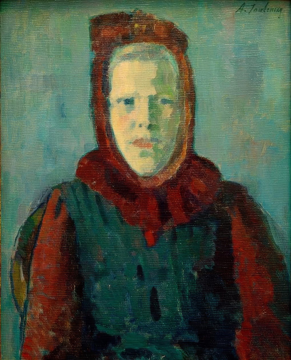 Hættepige af Alexej von Jawlensky