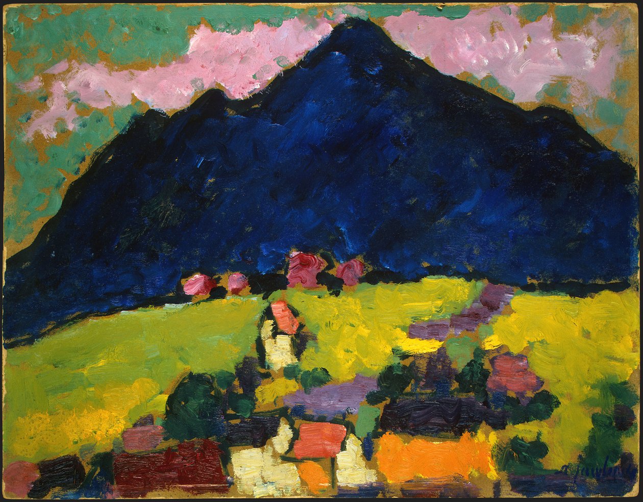 Murnau af Alexej von Jawlensky