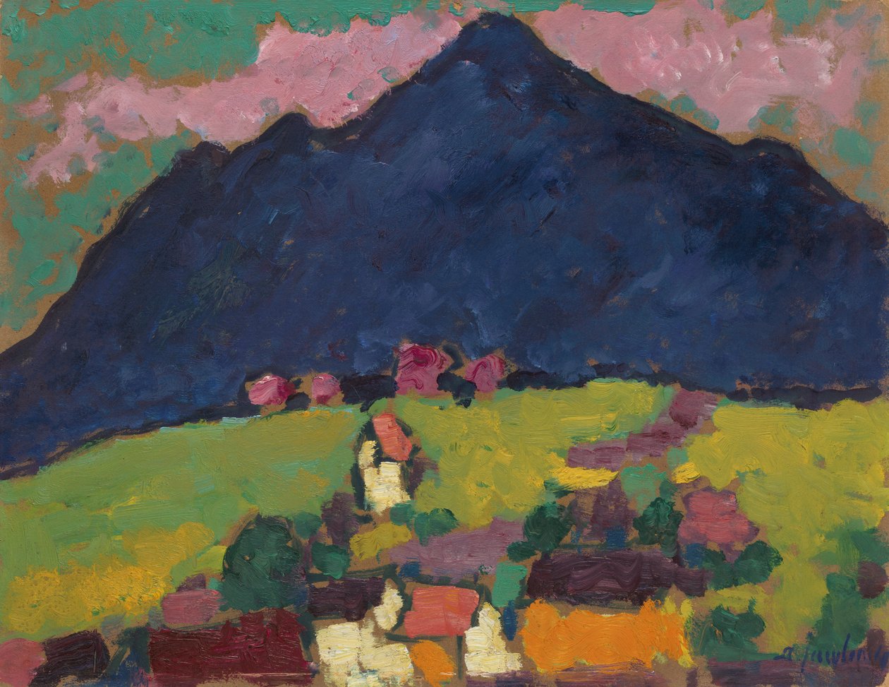 Murnau, 1910 af Alexej von Jawlensky
