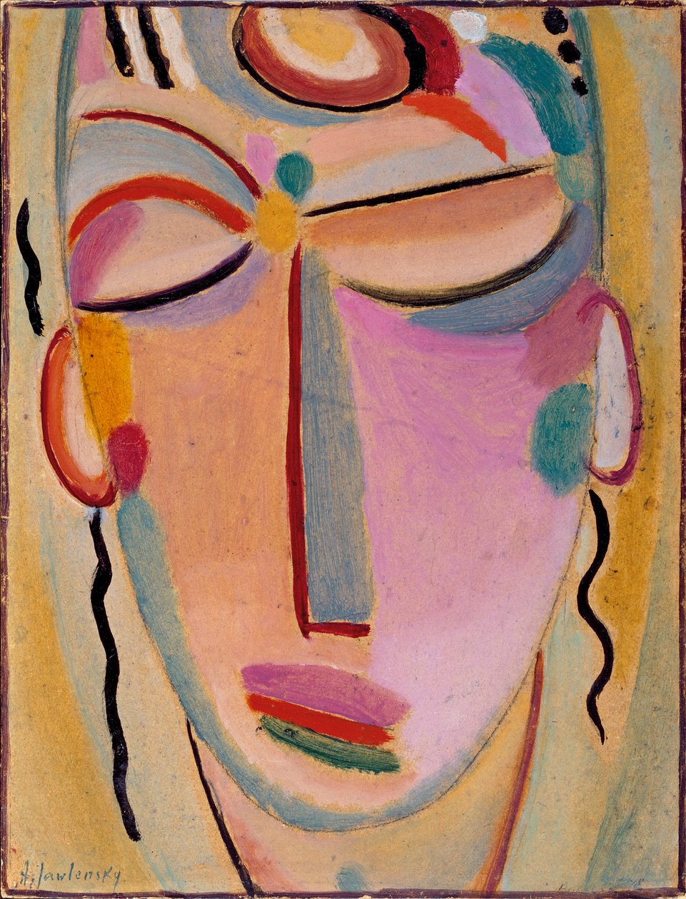 Det mystiske sind: Meditation af Alexej von Jawlensky