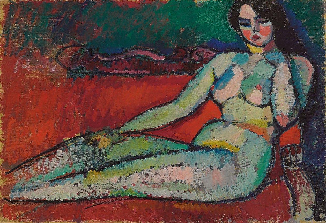 Odalyske, 1910 af Alexej von Jawlensky