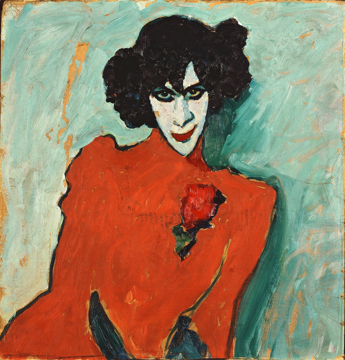 Portræt af Alexander Sakharoff af Alexej von Jawlensky