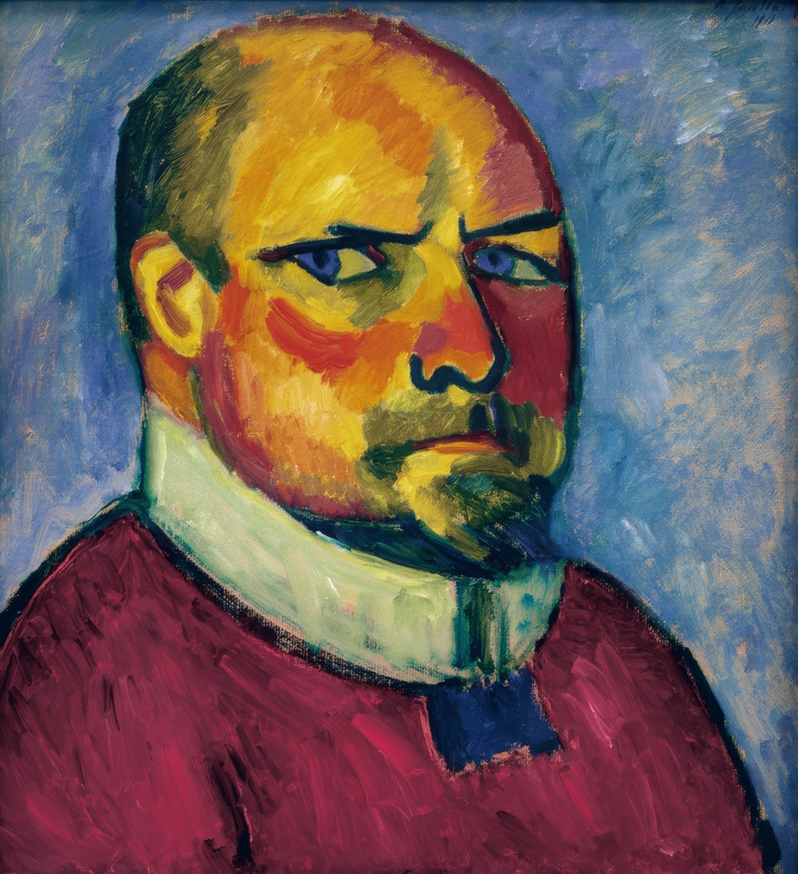Selvportræt af Alexej von Jawlensky
