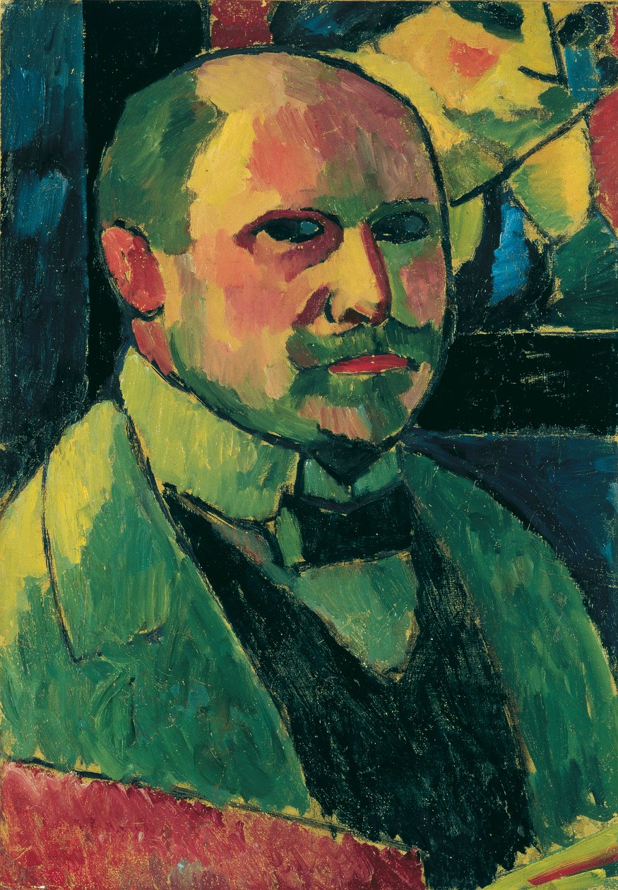 selvportræt af Alexej von Jawlensky
