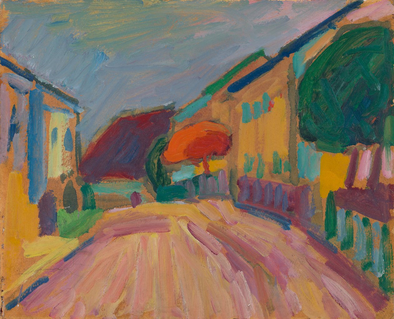 Skitse fra Murnau af Alexej von Jawlensky