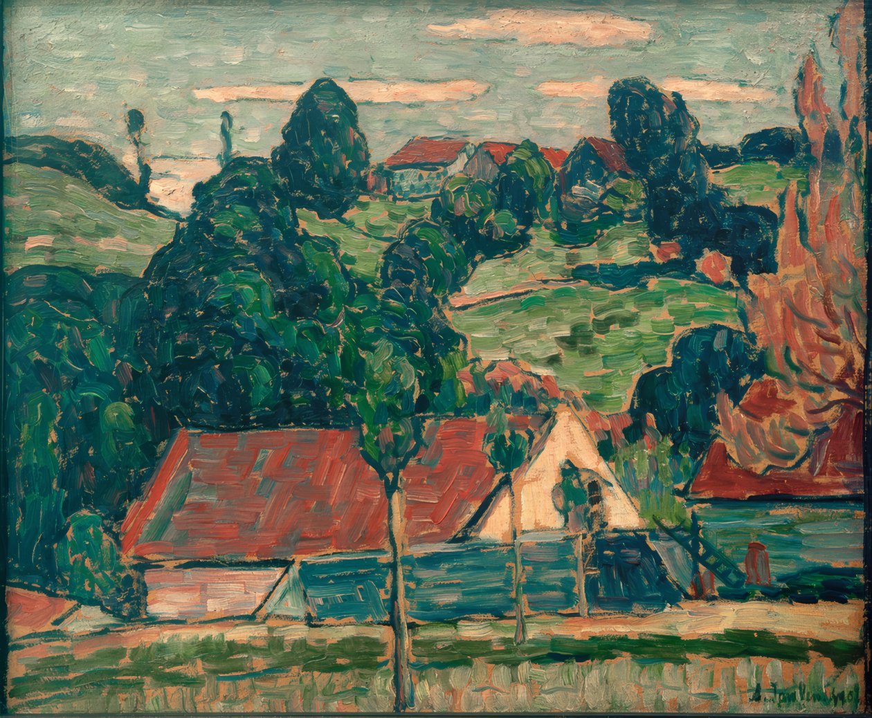 Sommerdag af Alexej von Jawlensky