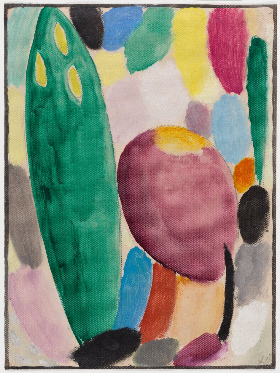 Variation (Træer) af Alexej von Jawlensky