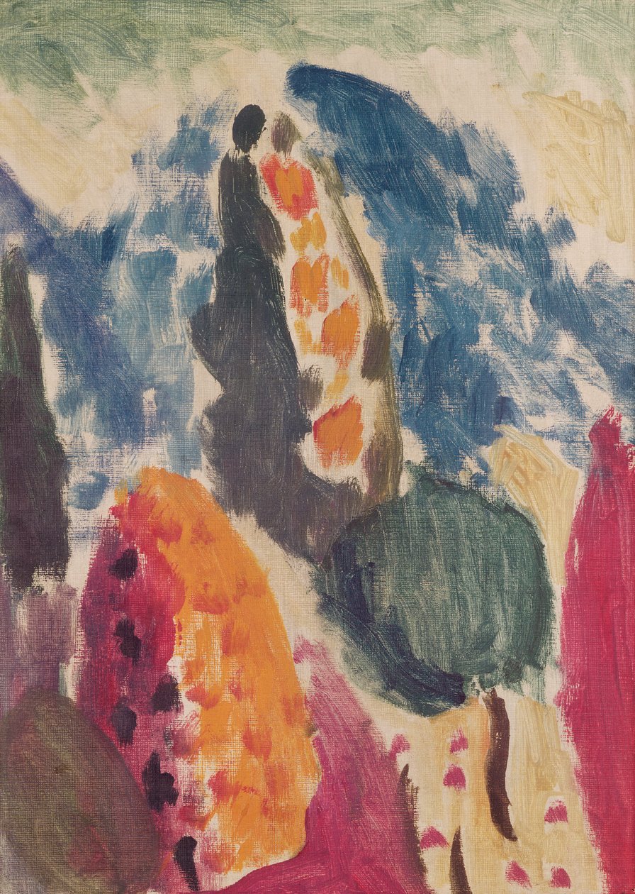 Variation IV, 1916 af Alexej von Jawlensky